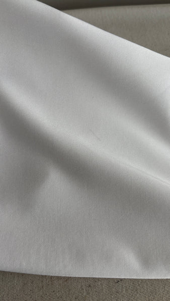 Bamboo Silk Square Scarf white