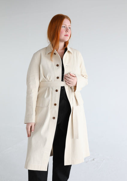 Yves coat | ecru | size L