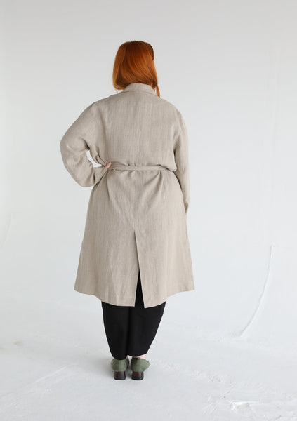 Yves Coat | linen