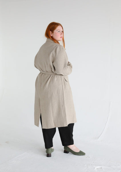 Yves Coat | linen
