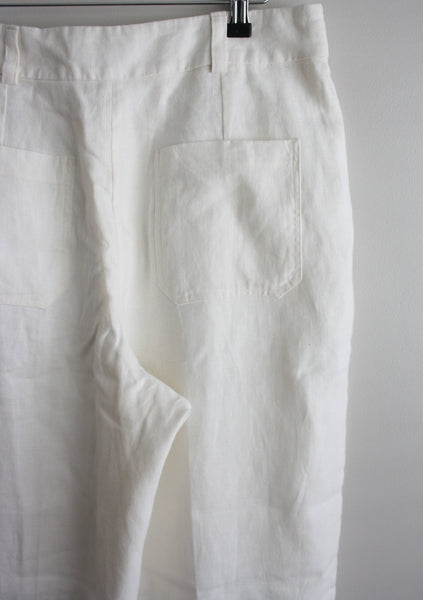 Jackie Trousers Ivory size 8 / 30 inseam