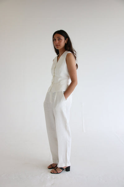 Jackie Trousers Ivory size 8 / 30 inseam