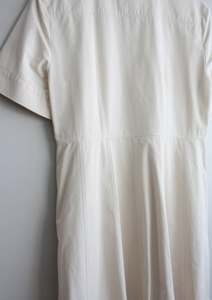 Margaret Dress sample in Ivory size Small (size 8 UK)