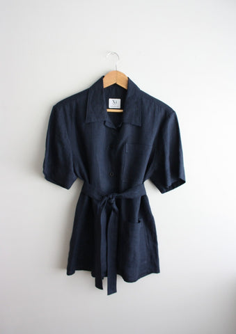 Cleo Shirt in Navy size 8 UK